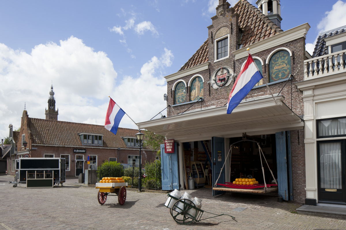 Sýrová farma Alida Hoeve a výrobna dřeváků