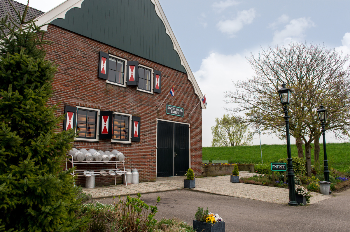 Sýrová farma Alida Hoeve a výrobna dřeváků