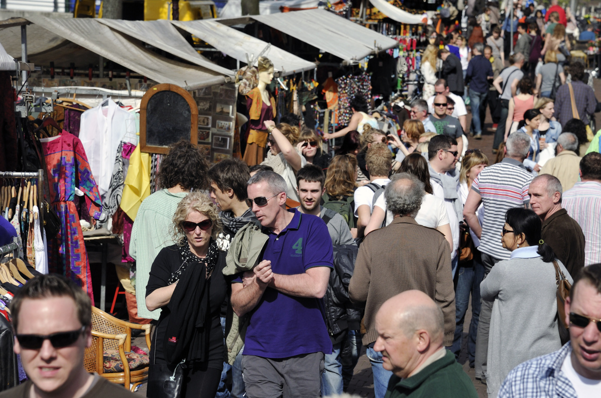 Bleší trh Waterlooplein – poklady z holandské půdy
