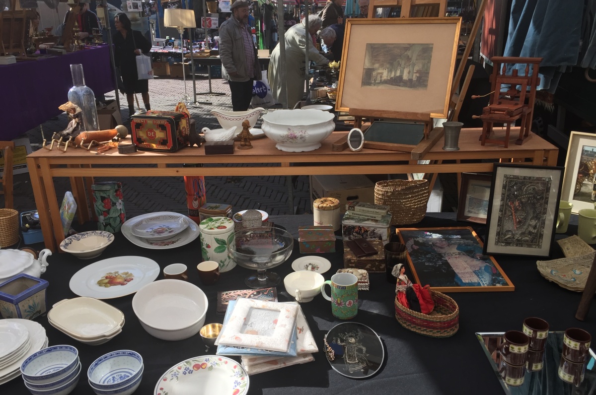 Bleší trh Waterlooplein – poklady z holandské půdy