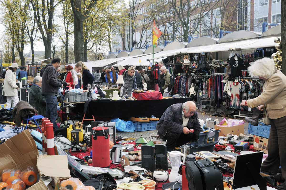 Bleší trh Waterlooplein – poklady z holandské půdy