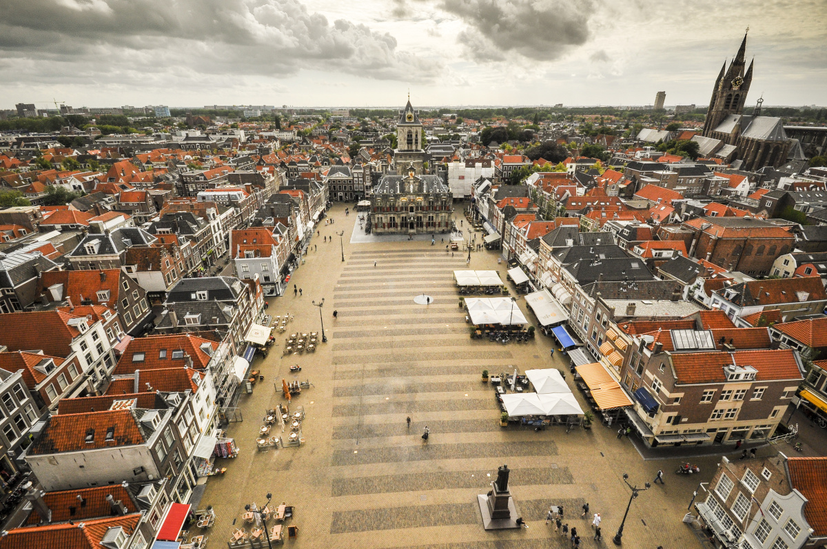 Delft – město modrobílé fajáns