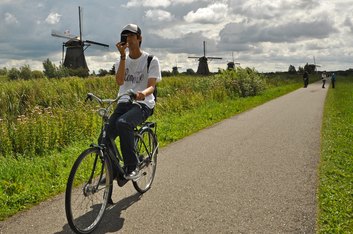 Kinderdijk – zátiší větrných mlýnů