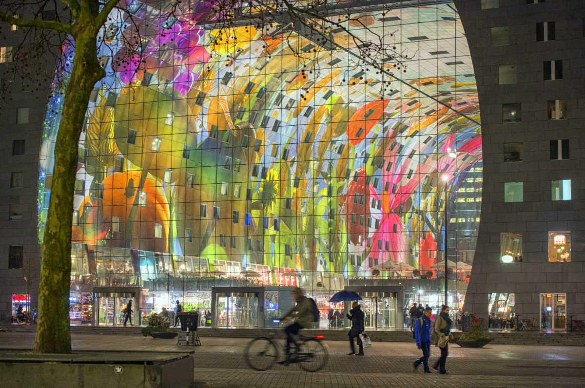 Markthal Rotterdam – nákupní oáza