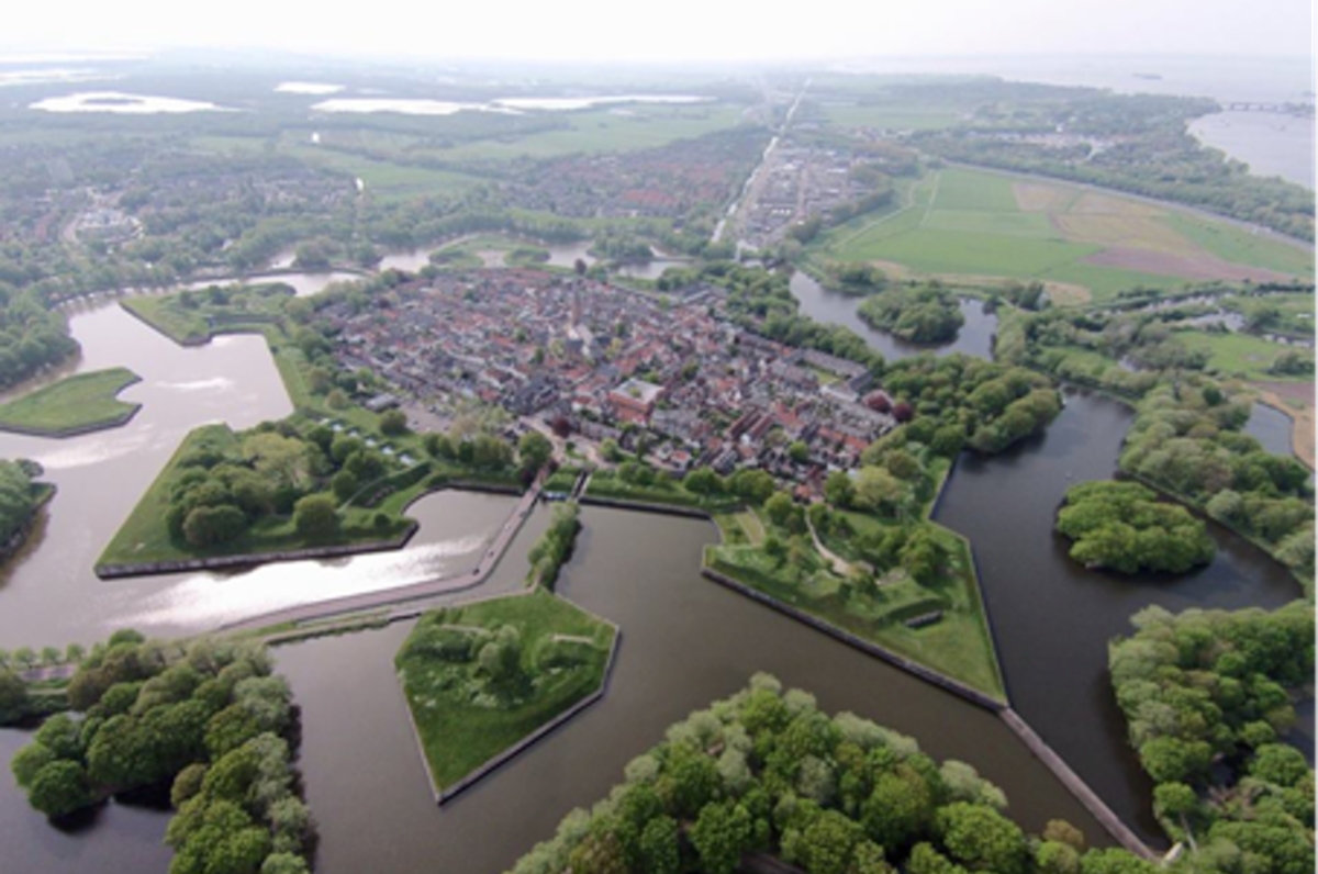 Naarden – pevnost i město J. A. Komenského