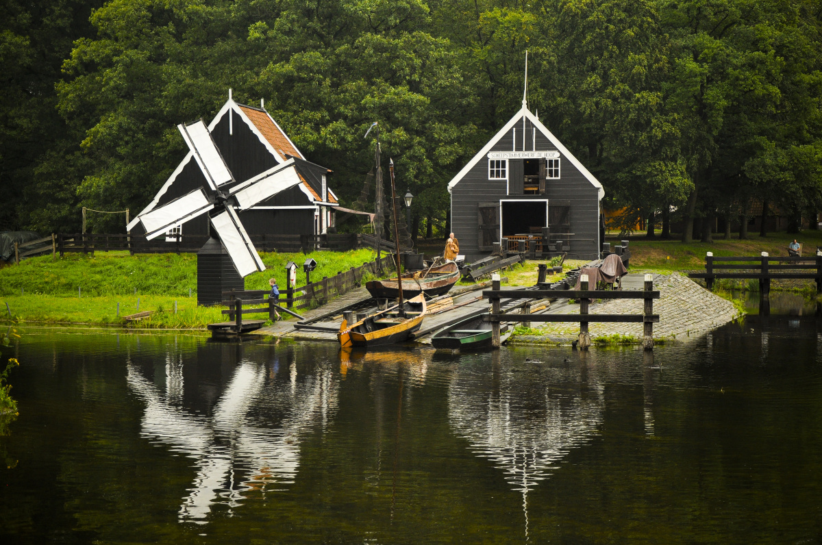 Openluchtmuseum – staré Holandsko ožívá ve skanzenu