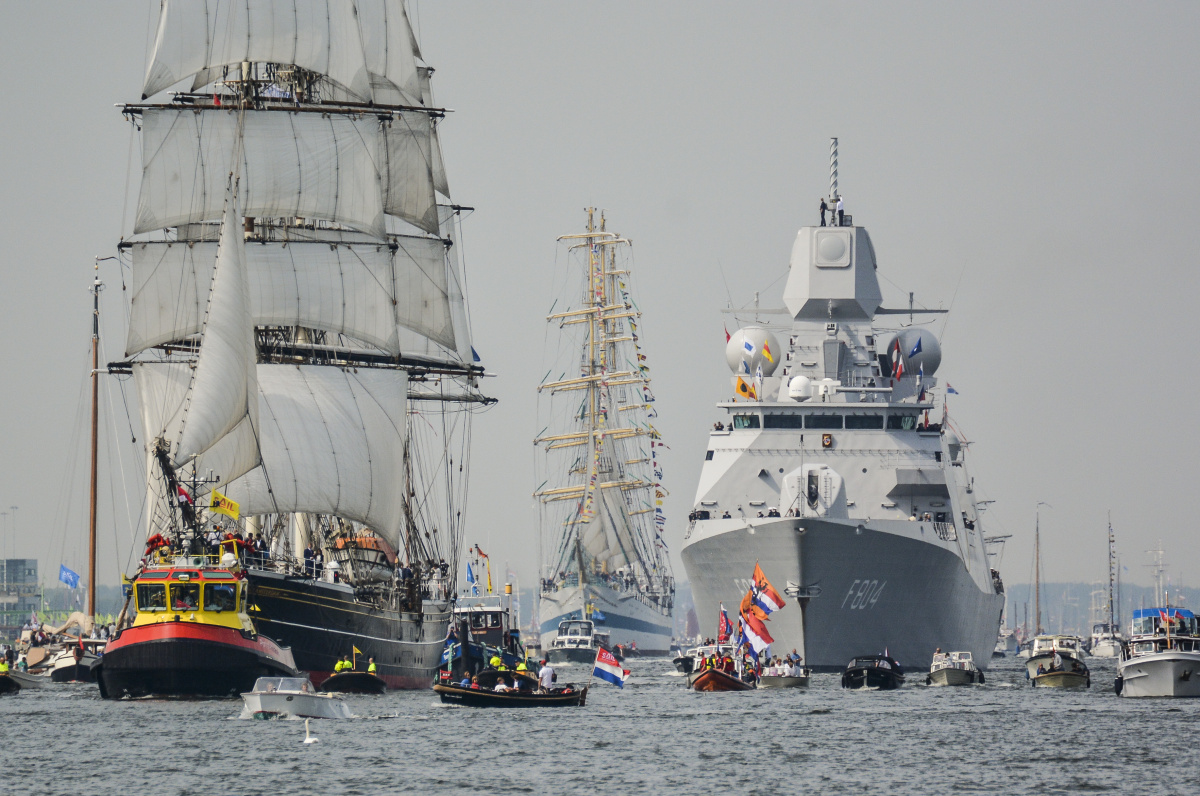 Sail Amsterdam – přehlídka největších plachetnic a historických plavidel