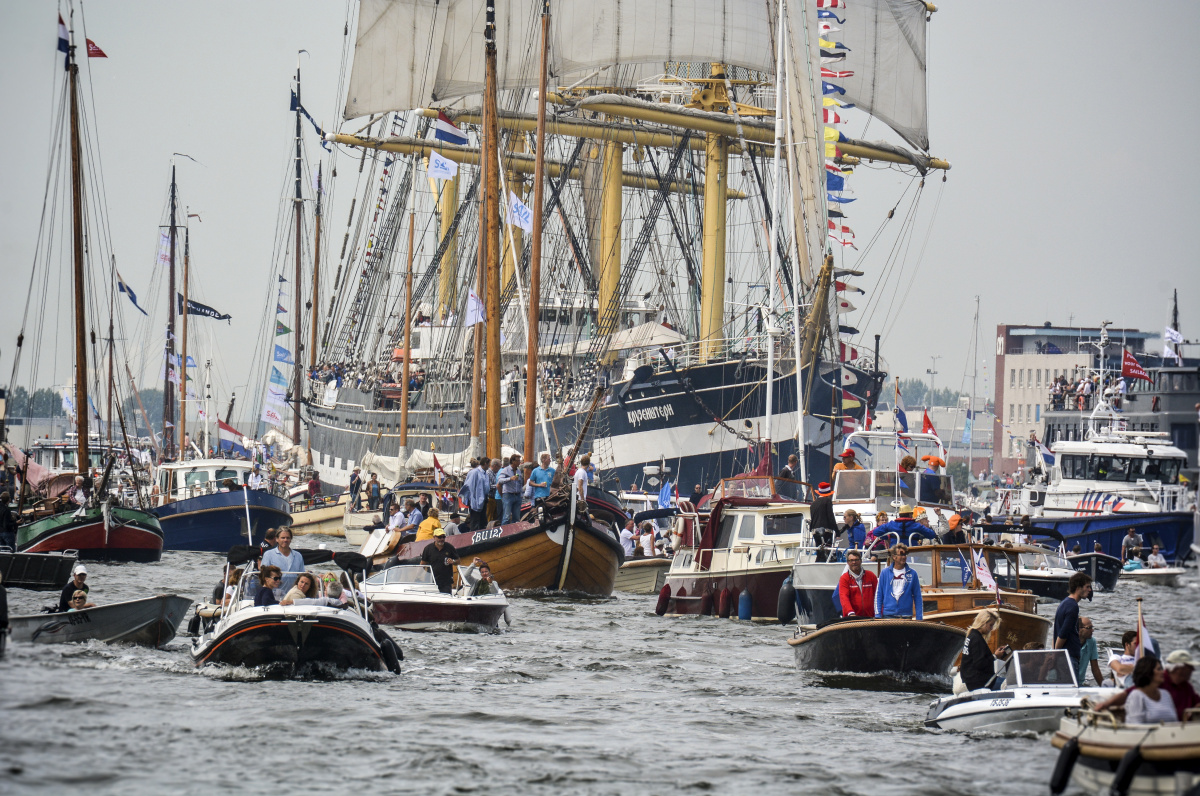 Sail Amsterdam – přehlídka největších plachetnic a historických plavidel