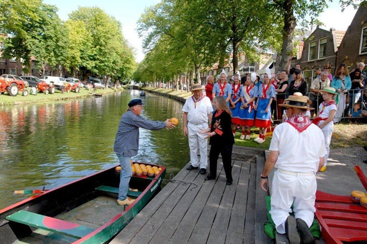 Sýrový trh v Edamu