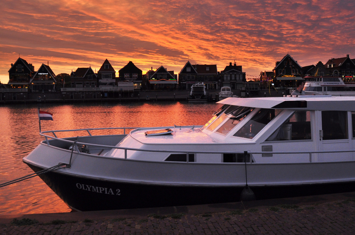 Volendam–bývalá rybářská vesnička